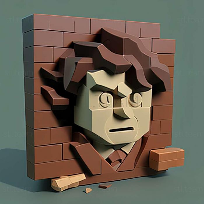 3D модель Игра LEGO Гарри Поттер Годы 1 4 (STL)